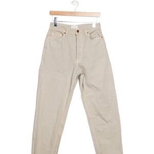 Doen High-Waisted Straight Leg Jeans